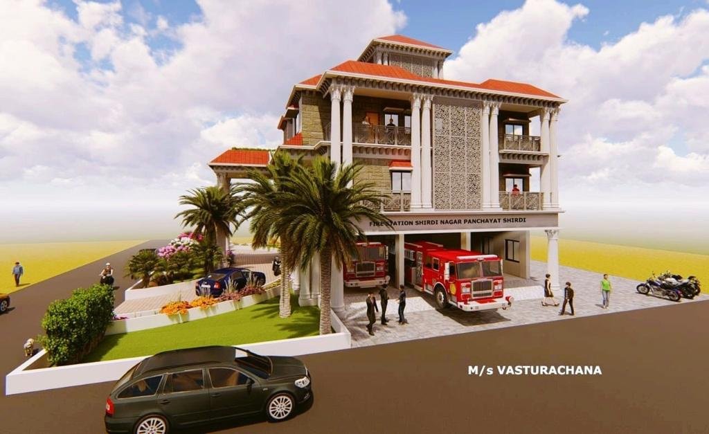 Residential + Fire Station, Shirdi